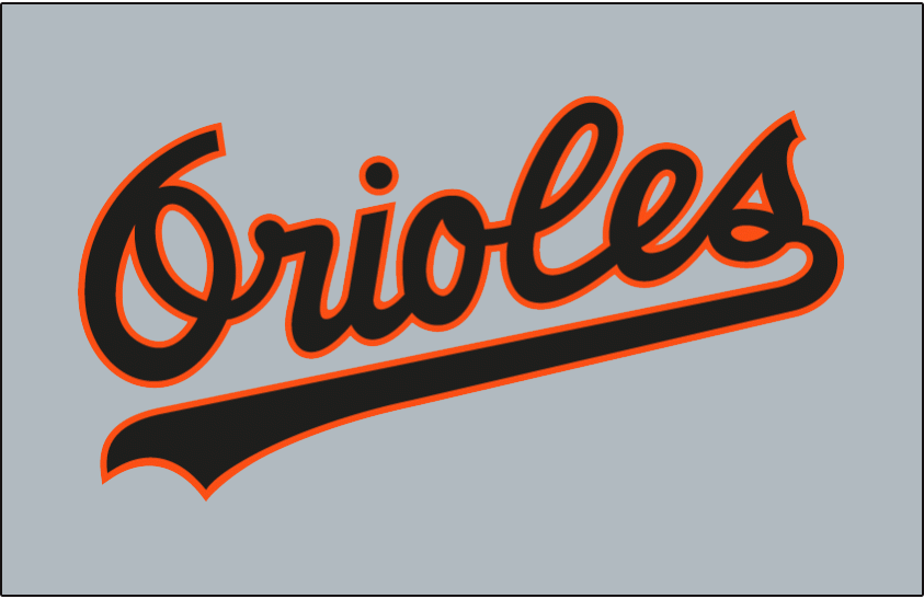 Baltimore Orioles 1989-1994 Jersey Logo iron on transfers for clothing version 2